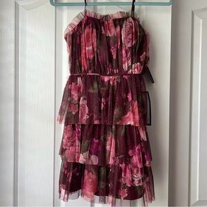Floral Tiered Dress